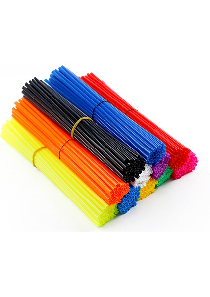 Soluk Mavi Tarzı Evrensel Motosiklet Tekerlek Jant Konuş Kılıfı Kapak Sarar Tüpler Dekor Koruyucu Kiti (Yurt Dışından) fırsatları