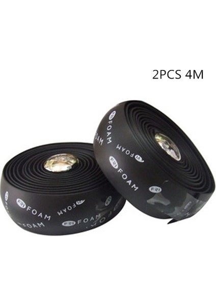 2 Adet Siyah Tarzı Bisiklet Direksiyon Kolu Kılıfı Yol Bisikleti Bisikletçilik Direksiyon Kolu Kaymaz Kemer Kauçuk Bant Bisiklet Aksesuarları Kolu Kemer (Yurt Dışından)