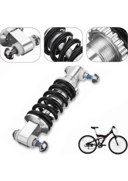 Siyah 125MM Tarzı Dağ Bisikleti Mtb 750LB Arka Süspansiyon Amortisör Yay Şok Emici Bisiklet Için Arka Şok (Yurt Dışından) fiyatları