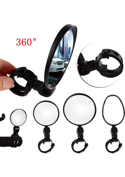 5cm Tarzı Bisiklet Yan Ayna Geniş Açılı Konveks Ayna Bisiklet Reflektör Dağ Bisikleti Arka Aynası Silikon Tutma Aynası (Yurt Dışından) modelleri