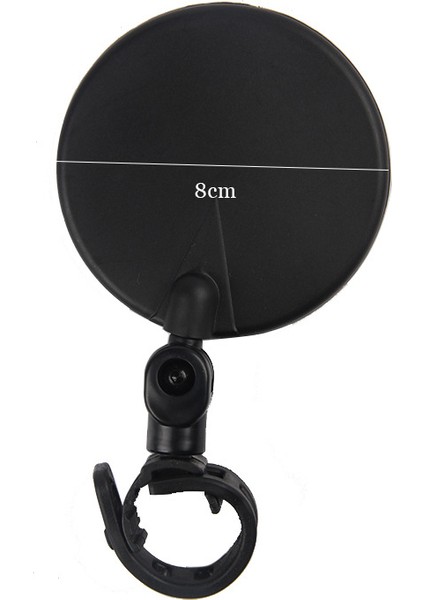 5cm Tarzı Bisiklet Yan Ayna Geniş Açılı Konveks Ayna Bisiklet Reflektör Dağ Bisikleti Arka Aynası Silikon Tutma Aynası (Yurt Dışından) fırsatları