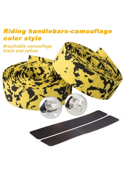 No.12 Tarzı Dayanıklı Bisiklet Bandaj Kauçuk Köpük Kaymaz Sap Kayışı Esnek Yol Bisikleti Bisiklet Kolu Bandı Bisiklet Aksesuarları Nefes Alabilen 2 Adet (Yurt Dışından)