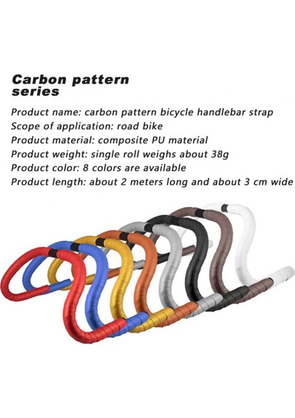 No.12 Tarzı Dayanıklı Bisiklet Bandaj Kauçuk Köpük Kaymaz Sap Kayışı Esnek Yol Bisikleti Bisiklet Kolu Bandı Bisiklet Aksesuarları Nefes Alabilen 2 Adet (Yurt Dışından) fiyatları
