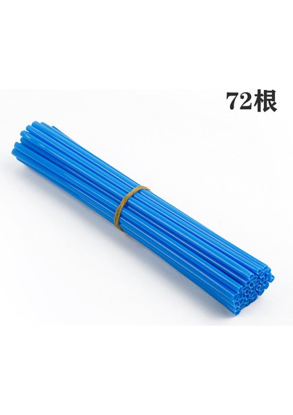 Soluk Mavi Tarzı Evrensel Motosiklet Kir Bisikleti Tekerlek Jant Konuş Kapakları Wrap Tüpleri Dekor Koruyucu Motokros Moto Için (Yurt Dışından)