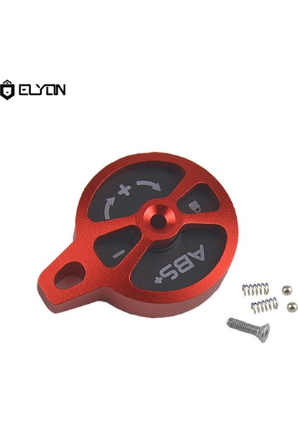 Kırmızı Stil Mtb Çatal Omuz Kapağı Koruması Alüminyum Alaşım Şok Emicili Hava Nozul Kapağı Dağ Bisikleti Ön Çatal Omuz Koruma Kapağı Caps (Yurt Dışından)