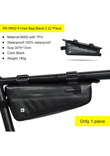 2.2l Çerçeve Çantax1 Stili Rhinowalk Bisiklet Çanta Seti Taşınabilir Bisiklet Direksiyon Çantaları Mtb Çerçeve Üst Tüp Çantası Seyahat Sele Kuyruk Aracı Çantası Aksesuarları (Yurt Dışından)