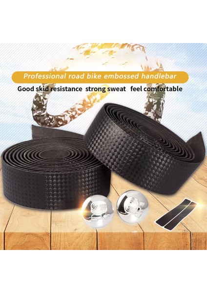 No.12 Tarzı Dayanıklı Bisiklet Bandaj Kauçuk Köpük Kaymaz Sap Kayışı Esnek Yol Bisikleti Bisiklet Kolu Bandı Bisiklet Aksesuarları Nefes Alabilen 2 Adet (Yurt Dışından) indirimleri