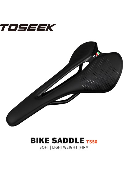 Siyah Stil Toseek Bisiklet Koltuğu Nefes Alabilir Konforlu Hafif Koltuk Yastığı Dar Küçük Dağ Yol Mtb Seleler Bisiklet Parçaları (Yurt Dışından)