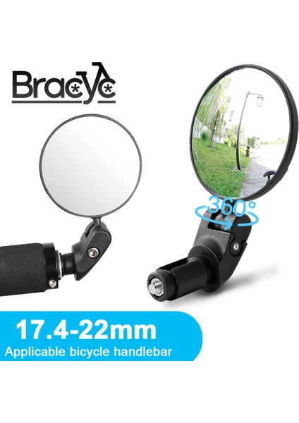 1 Adet Oval (Düz) Tarzı Evrensel Bisiklet Arka Görüş Aynası Ayarlanabilir Dönebilen Geniş Açılı Mtb Yol Bisikleti Aksesuarları Için Direksiyon Arka Görüşü (Yurt Dışından)