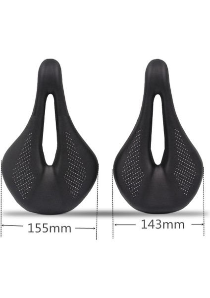 Mavi 155MM Tarzı Erkekler Için Pu + Karbon Fiber Bisiklet Sele Yarış Koltuğu - Yol, Dağ, Mtb, Triatlon ve Zaman Yarışları Için Konforlu Bisiklet Sadelik (Yurt Dışından) modelleri