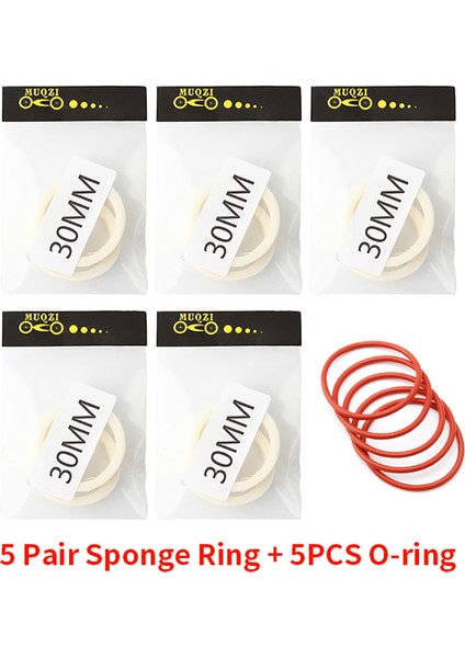 30MM Tarzı Mtb Bisiklet Çatal Bakım Süngeri Halka Süspansiyon Çatal Yağlı Lubrikasyon Süngeri Bisiklet Aksesuarları (Yurt Dışından)