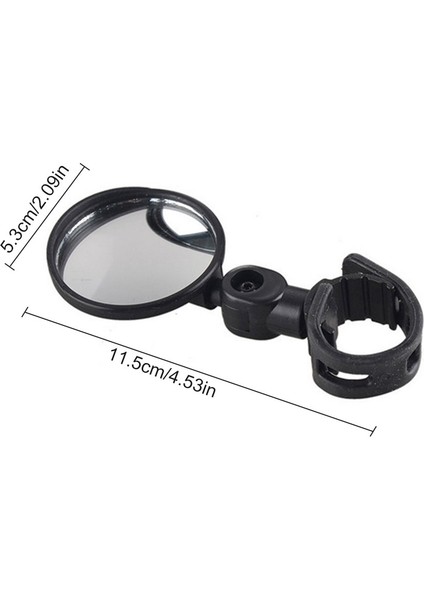 11.5x5.3cm Stili Evrensel Bisiklet Mi Bisiklet Aksesuarları Direksiyon Arka Görüş Aynası Mi Döner Geniş Açılı Mtb Yol Bisikleti Bisiklet Aksesuarları (Yurt Dışından)