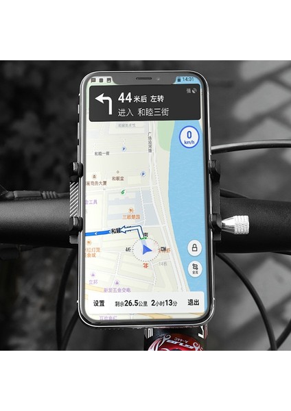 Gub G-81 Kırmızı Stil Gub G81 G-81 Alüminyum Bisiklet Telefon Tutucu Akıllı Telefon Ayarlanabilir Destek Gps Bisiklet Telefon Standı Montaj Braketi (Yurt Dışından) fırsatları