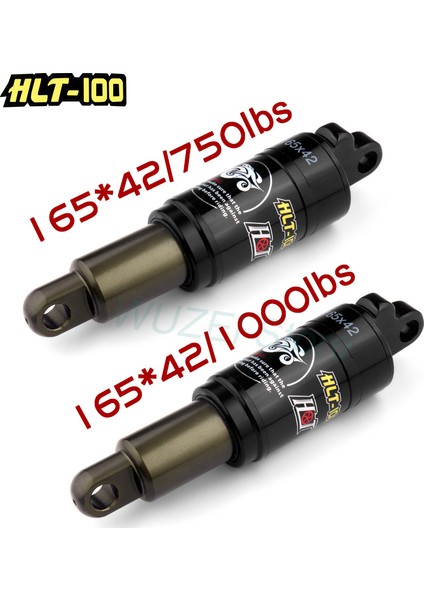 165X42 750LBS Stili HTL-100 Bisiklet Arka Amortisör mm Dağ Bisikleti Yağ Yay Şok kg Döngü Parçaları Mtb Elektrikli Kar Bisikleti Için (Yurt Dışından) fırsatları