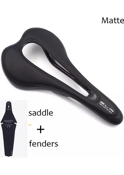 Mat Siyah Çamurluk Stili Tam Karbon Fiber Koltuk Ultrahafif Italia Slr Tekno Flow Yüksek Performans Süper Akış Mtb Yol Yarışı Dağ Bisikleti Koltuk (Yurt Dışından)