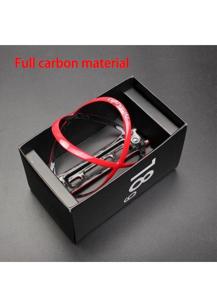 Tam Karbon Kırmızısı Tarzı Sıcak Satış Tam Karbon Fiber Bisiklet Şişe Tutucu Su Şişesi Tutucu Bisiklet Aksesuarları 3 Renk 18G (Yurt Dışından)