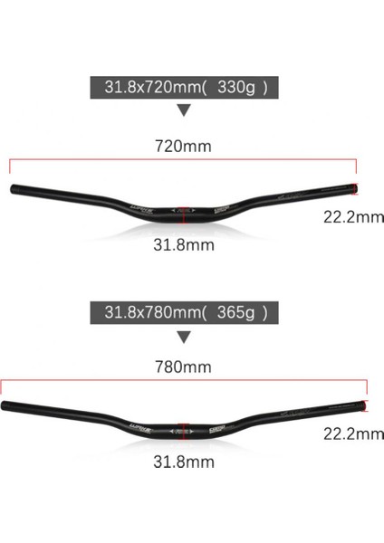 720MM Altın Tarzı Bisiklet Direksiyonu Metal Çubuklar Ultrahafif Bisiklet Parçaları Bisiklet Aksesuarları Wake Dağ Bisikleti Direksiyonu (Yurt Dışından) fırsatları