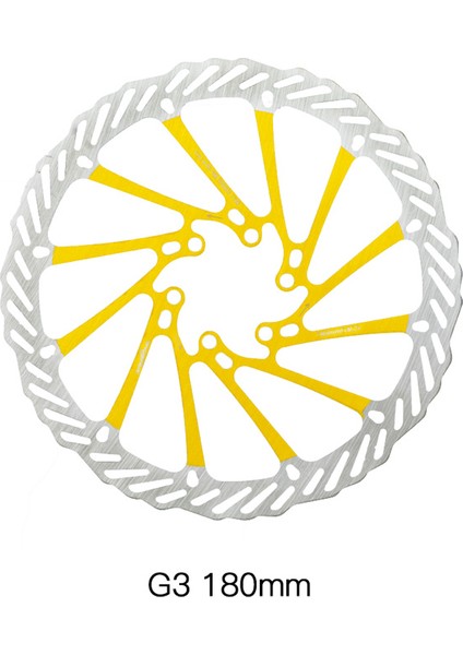 G3 Altın 180MM Stili Hassns G3 Fren Diski Mtb Hidrolik Fren Seti Dağ Bisikleti Rotor Bisiklet Kaliper Disk Rotor Bisikletçilik (Yurt Dışından)