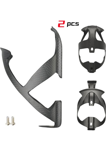 3k Parlak 2 Adet Stil Bisiklet Şişe Tutucu Tam Karbon Fiber Süper Hafif Yol/dağ Bisikleti Su Şişesi Kafesi Tutucu Mat Parlak (Yurt Dışından) fiyatları