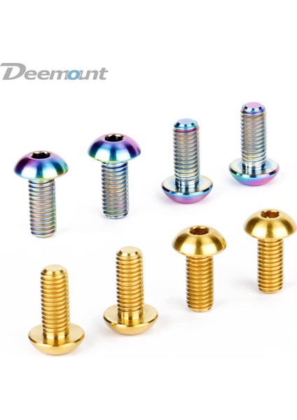 Altın Rengi Tarzı Deemount Lot Titanyum Tc4 Civataları Hex Kafalı Bisiklet Şişe Tutucusu Mtb Dağ Bisikleti Ti Parçaları Vidaları Için Kurulum (Yurt Dışından) fiyatları
