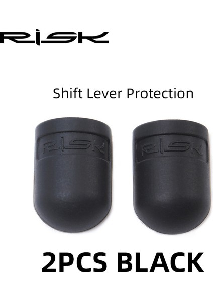 RA122-SİYAH Tarzı 2 Adet Risk Silikon Bisiklet Direksiyon Bandı Fişi Sabit Halka Yol Bisikleti Vites Kolu Koruma Kapak Kaymaz Bisiklet Aksesuarları (Yurt Dışından)