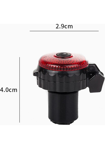 No.1 Stili Mini Bisiklet Arka Görüş Aynası Uyarı Işığı ile 360 Derece Dönebilen Mtb Yol Bisikleti Direksiyon Aynası Bisiklet Aksesuarları (Yurt Dışından)
