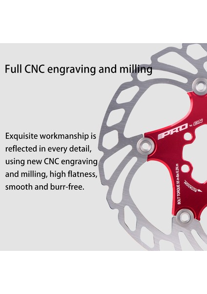 Renkli 160 mm Stili Iııpro Dağ Bisikleti Fren Diski Ultra Hafif Disk Fren Rotoru Güçlü Isı Dağılımı Fren Balataları (Yurt Dışından) modelleri