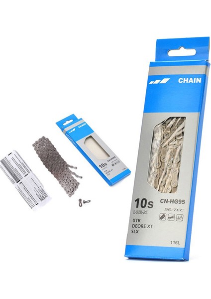 HG75 Tarzı 10 Hızlı Bisiklet Zinciri Deore HG54 HG75 HG95 Mtb Cha Bağlantılar Yol Dağ Bisikleti (Yurt Dışından) fiyatları