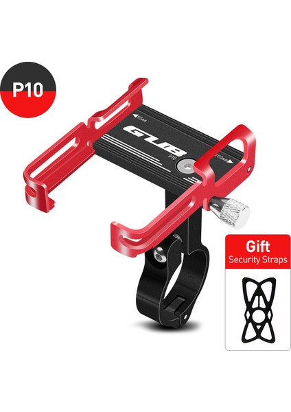 Gub P10 Kırmızı Siyah Stili Gub Plus 11 Dönebilen Bisiklet Telefon Tutucu Akıllı Telefonlar Için Ayarlanabilir Mtb Yol Bisikleti Motosiklet Elektrikli Bisiklet Için (Yurt Dışından)