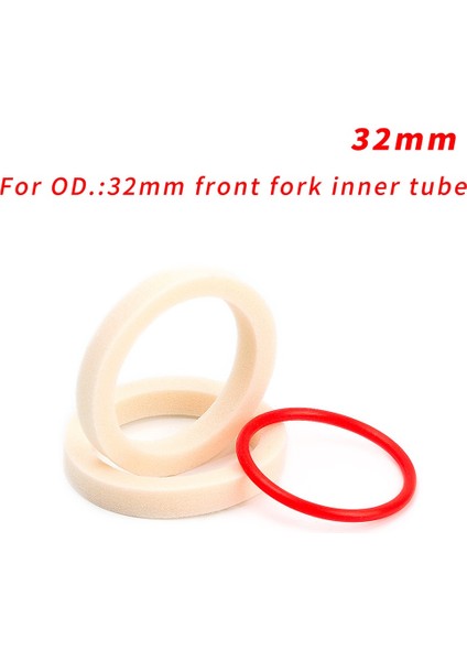 32MM Tarzı Ztto Bisiklet Ön Çatal Sünger Halka Yağ Köpük Emme Mühür mm Dağ Bisikleti Şok Süspansiyon Seyahat Halka Aksesuarları (Yurt Dışından)