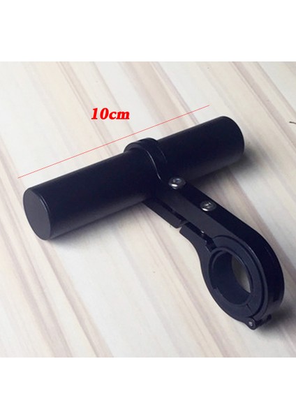 10CM Siyah Tarzı Profesyonel Bisiklet Direği Işık Tutucu Ön Işık Uzatma Montaj Braketi - Tek ve Çift Çerçeve (Yurt Dışından)