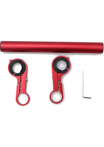 10CM Siyah Tarzı Profesyonel Bisiklet Direği Işık Tutucu Ön Işık Uzatma Montaj Braketi - Tek ve Çift Çerçeve (Yurt Dışından) fırsatları