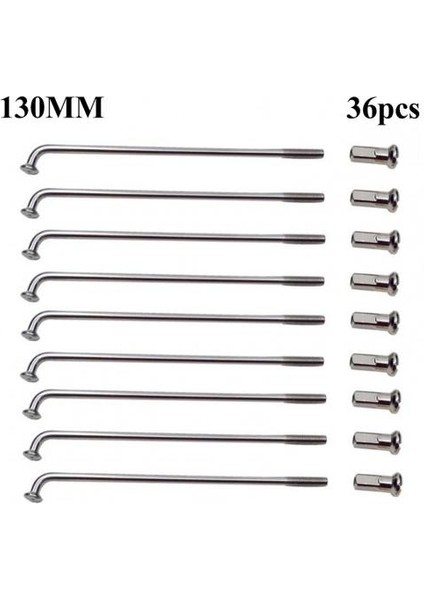 130MM Tarzı Dağ Bisikleti Için Dayanıklı Çok Fonksiyonlu Hafif Bisiklet Telleri (Yurt Dışından)