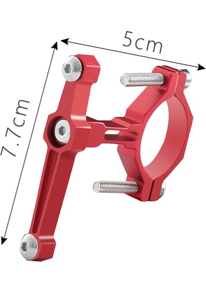 Kırmızı Kafes Adaptör Stili Alüminyum Alaşım Bisiklet Şişe Kafesi Rack Montaj Adaptörü Ayarlamalı Dağ Mtb Bisiklet Direksiyon Gövde Su Şişesi Tutucu Koltuk Braketi (Yurt Dışından)