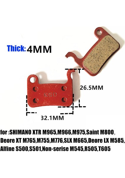 No.10 Stili Mtb Bisiklet Seramik Disk Fren Balataları Değiştirme Hayes Stroker Ryde Bisiklet Fren Balataları ile Uyumlu - Bisiklet Aksesuarları (Yurt Dışından)