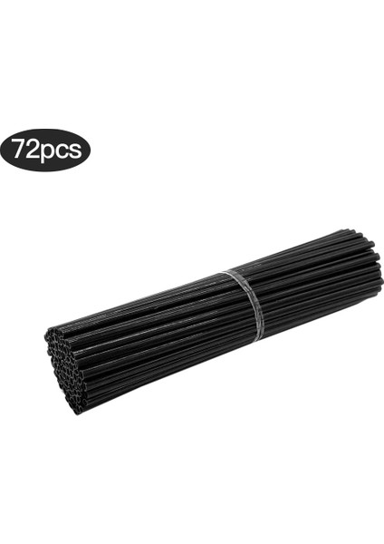24CM Siyah 72 Adet Stil Motosiklet Bisiklet Tekerlek Jant Koruyucu Deri Kapak Boru Motokros Bisiklet Bisiklet Cool Aksesuarlar 9 Renk 24CM - Ürün Açıklaması (Yurt Dışından)