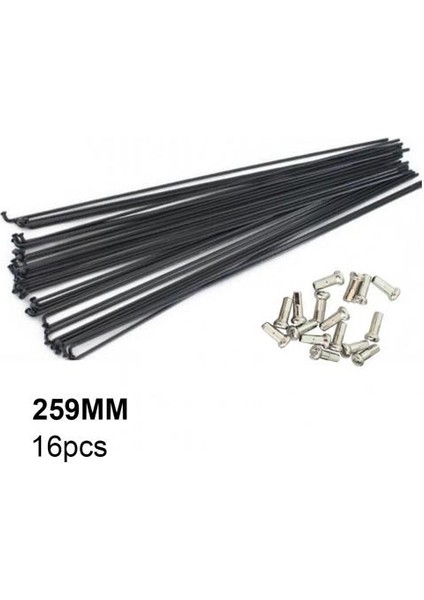 259 mm Tarzı Yüksek Karbon Çelik Jant ve Göbeği ile Bisiklet Yüksek mm Örgü Iğnesi (Yurt Dışından)