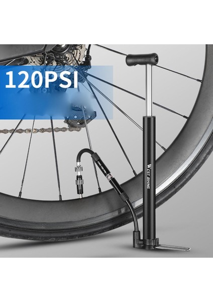 Ağır Hizmet Bisiklet Zemin Pompası Gösterge Presta Schrader I Lastik Şişirme Basketbol Futbol Topu Şişirme Aracı (Yurt Dışından)