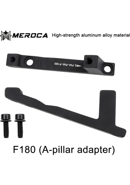 F180MM R160MM Stili Meroca Mtb Disk Fren Disk Pmıs Adaptörü mm Ispm Alüminyum Alaşımlı Kaliper Adaptörü Bisiklet Aksesuarı (Yurt Dışından)