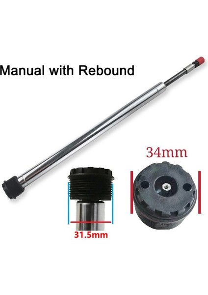 Omuz 34MM Stili 1 Adet Bisiklet Bisiklet Ön Çatal Yaylı Indirme Kartuşu Yağ Pompası Omuz Hattı Kontrolü Bisiklet Aksesuarları (Yurt Dışından)