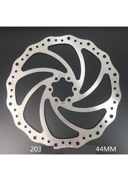 203 mm Stili Yeni Açık Hava Bisiklet Disk Fren Parça Rotör mm Paslanmaz Çelik Disk Fren Elektrikli Scooter Fren Balataları ile Vidalar (Yurt Dışından)