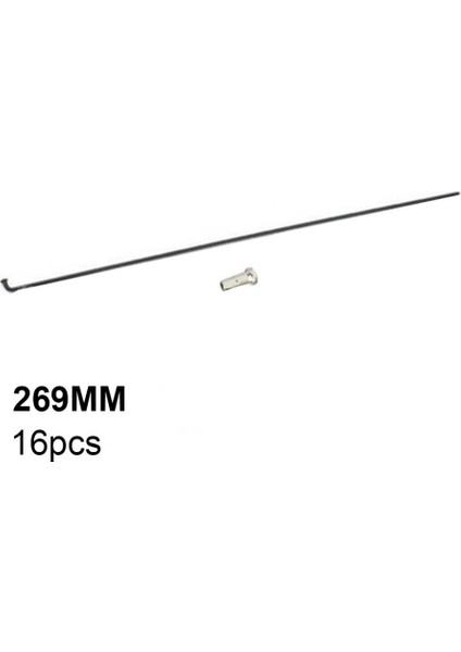 269 mm Tarzı Mtb Dağ Bisikleti Tekerlek Çelik Eğik Konuşlu Parçalar Kapsüllü Bisiklet Aksesuarları (Yurt Dışından)