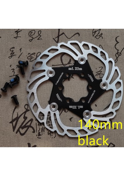 140MM Siyah Stil Yeni Fren Diski Pedleri mm Bisiklet Fren Diskleri Mtb Soğutma Float Disk Fren Bisiklet Aksesuarları Float Fren Disk Pedleri (Yurt Dışından)