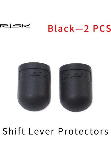 Siyah Stil Risk Yol Bisikleti Vites Kolu Koruyucu Kapak Kapak Silikon Kılıf RA122 (Yurt Dışından)