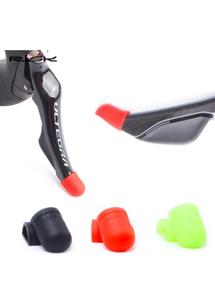 Siyah Stil Risk Yol Bisikleti Vites Kolu Koruyucu Kapak Kapak Silikon Kılıf RA122 (Yurt Dışından) modelleri