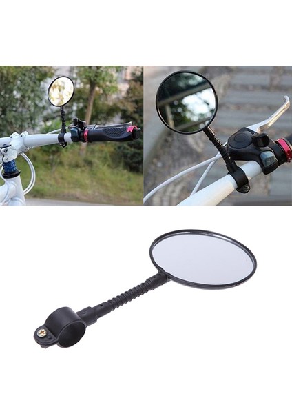 No.1 Stili 1 Adet Evrensel Bisiklet Arka Görüş Aynası Ayarlanabilir Bisiklet Direksiyonu Arka Görüş Güvenlik Aynaları Mtb Sürüş Bisiklet Aksesuarları Için (Yurt Dışından)