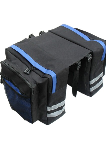 No.3 Tarzı Mtb Bisiklet Taşıyıcı Çanta 2'si 1 Arada Arka Raf Bisiklet Bagaj Çantası Bagaj Yan Yan Çift Taraflı Seyahat Bisiklet Çantası Dayanıklı Seyahat (Yurt Dışından) modelleri