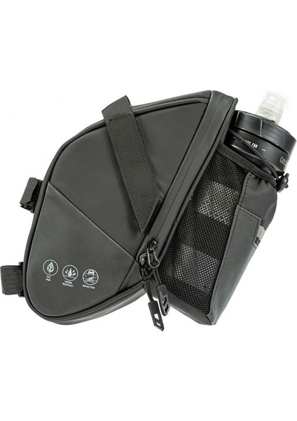 Pu-3 Tarzı Su Şişesi Cebi ile Bisiklet Koltuk Çantası Su Geçirmez Mtb Bisiklet Arka Çantaları Bisiklet Arka Koltuk Kuyruğu Çantası Bisiklet Aksesuarları (Yurt Dışından) modelleri