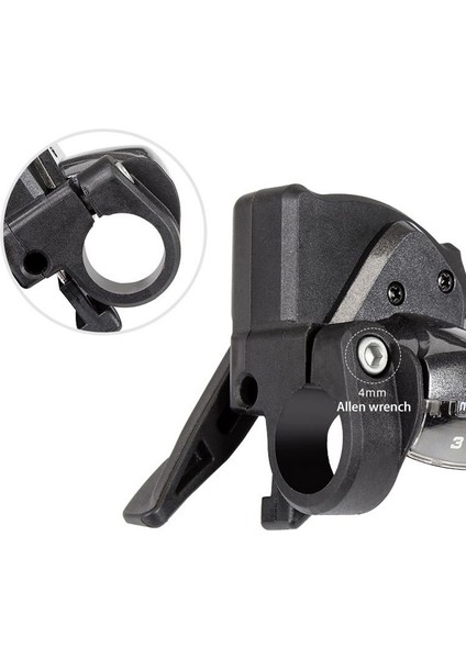 Ön Sol 7-8-9s Stili Dağ Bisikleti Vites Kolu 3x Hızlı Mtb Dağ Bisikleti Vitesleri Bisiklet Vites Değiştirme Bisiklet Parçaları (Yurt Dışından) fırsatları