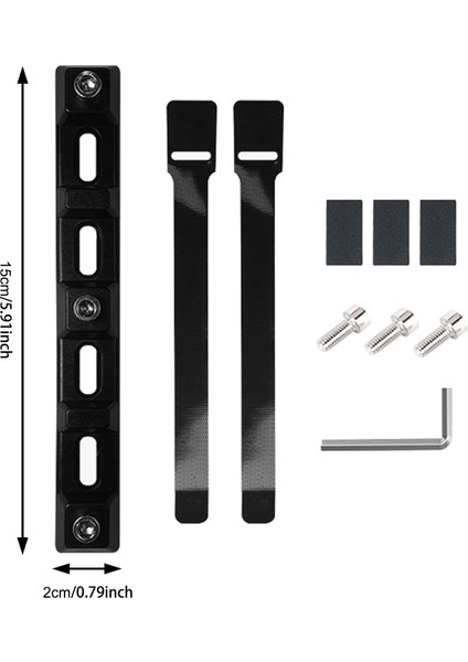 Siyah Stil Su Şişesi Kafesi Ayarlayıcı Bisiklet Şişe Kafesi Montaj Tabanı Bisiklet Alt Pozisyon Kafesi Montaj Montaj Tabanı Bisiklet Şişe Kafesi Deliği (Yurt Dışından)